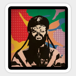 Vintage Poster - Protoje Style Sticker